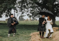 Wedding in Long Meadow, Cumbria